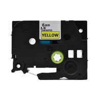 Fita Aplicável Rotulador Pt1090 Kze-611 Tz 611 6Mm Amarelo