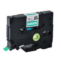 Fita Aplicável Rotulador Pt1090 Kze-735 Tz 735 12Mm Verde