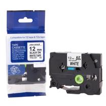 Fita Aplicável Rotulador Pt1090 Kze-Hge231 Tz 12Mm Branco