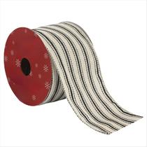 Fita Aramada Tecido Branco Esverdeado 63MM X 5M