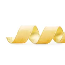 Fita Aramada Veludo Lisa Ouro 6,3cm x 9,14m - 01 unidade - Cromus Natal - Rizzo - 1613587