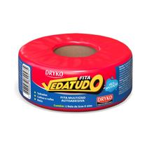 Fita Asfáltica Adesiva Aluminizada Vedatudo 5cmX10m Dryko Cor Prateado