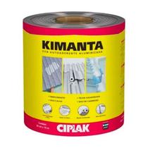 Fita Asfáltica Aluminizada 30cm x 10m - Vedação Acústica e Térmica - Alta Resistência