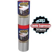 Fita Asfáltica Auto Adesiva Metalizada Vedatudo 90 cm X 10 m - DRYKO Fita Asfáltica Auto Adesiva Metalizada Vedatudo 90 cm X 10 m - DRYKO