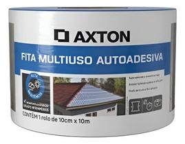 Fita Asfaltica Autoadesiva Aluminio Multiuso 10cmx10m Axton