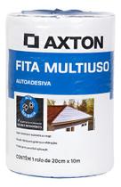 Fita Asfaltica Autoadesiva Aluminio Multiuso 20cmx10m Axton