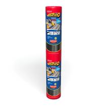 Fita Asfáltica Vedatudo 90cm Rolo com 10m Dryko Alumínio Multiuso Impermeabilizante Fita Asfáltica Vedatudo 90cm Rolo com 10m Dryko Alumínio Multiuso Impermeabilizante