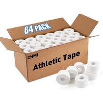 Fita atlética CHMI 640m, fita esportiva branca (pacote com 64), médica Fita atlética CHMI 640m, fita esportiva branca (pacote com 64), médica