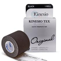 Fita Atlética Kinesio Tex Classic Preta 5 cm x 4 m Fita Atlética Kinesio Tex Classic Preta 5 cm x 4 m