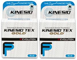 Fita atlética terapêutica elástica Kinesio Taping Tex Gold FP