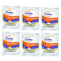 Fita Autoclave 19mmx30m Papel Crepe (kit 6 Unid) - Cremer Fita Autoclave 19mmx30m Papel Crepe (kit 6 Unid) - Cremer
