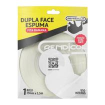 Fita Banana Dupla Face 19mmX5,5mm Rendicola