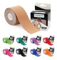 Fita Bandagem Elástica Adesiva Kinesio Tape Dor Muscular