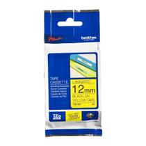 Fita Brother TZE-631 12mm Preto/Amarelo Fita Brother TZE-631 12mm Preto/Amarelo