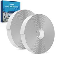 Fita butílica Kohree White, pacote com 2, 3 mm x 2 cm x 9 m para reparo de trailers