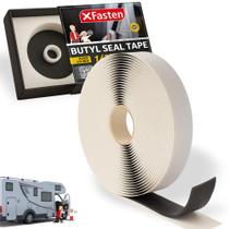 Fita butílica XFasten Black 1,27 cm x 9,14 m Fácil de trabalhar Fita butílica XFasten Black 1,27 cm x 9,14 m Fácil de trabalhar