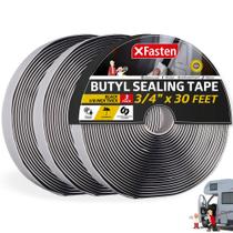 Fita Butyl Putty XFasten Black 3/8 x 2 x 9 m (pacote com 3)