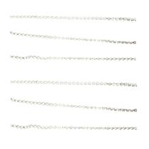 Fita c/strass 6 mm cor 101 prata peça