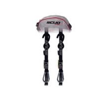 Fita Cabo Presilha Com Mosquetão Preto Scud