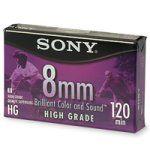 Fita Cassete de Vídeo Sony 8mm High Grade - 120 Minutos (P6120HGL)
