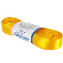 Fita Cetim 22mm 10 Metros Amarelo Ref 038 Progresso