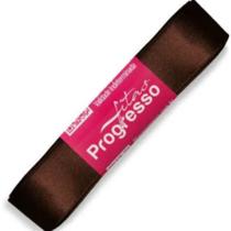 Fita Cetim 22mm 10 Metros Marrom Ref 340 Progresso