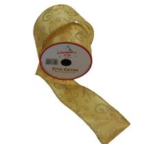 Fita Cetim 6,3cm X 9,14m Sortido