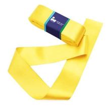 Fita cetim n.09 cor 09-canario 10mts simples - NAJAR