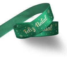 Fita Cetim Natal Laços 22mm 10 Metros N.5