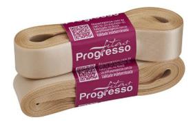 FITA CETIM SIMPLES CF005 22MM COR 236 BEGE Peça 10 metros FITA CETIM SIMPLES CF005 22MM COR 236 BEGE Peça 10 metros