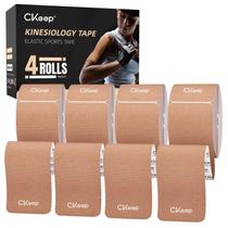 Fita cinesiológica CKeep 4 Rolls Original Algodão Bege Fita cinesiológica CKeep 4 Rolls Original Algodão Bege