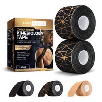 Fita cinesiológica impermeável Care Science 40 tiras (2 rolos)