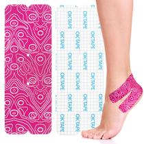 Fita cinesiológica OK TAPE Ankle 10 unidades rosa resistente à água
