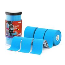Fita cinesiológica OK TAPE Regular, pacote com 3, azul claro