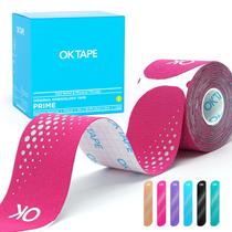 Fita cinesiológica OK TAPE Tiras pré-cortadas sintéticas 5m rosa x20 Fita cinesiológica OK TAPE Tiras pré-cortadas sintéticas 5m rosa x20