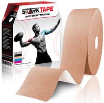 Fita cinesiológica Starktape Kt Tex Gold para pele sensível Fita cinesiológica Starktape Kt Tex Gold para pele sensível