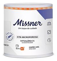 Fita Cirurgica Microporosa Branca 5cm X 10m Missner