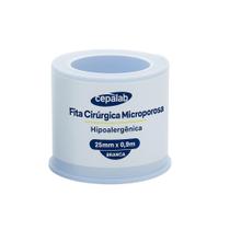 Fita Cirúrgica Microporosa Branca Cepalab 25mm x 0,9m - Hipoalergênica