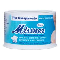 Fita Cirúrgica Transparente Microperfurada 2,5cm x 4,5m Fita Cirúrgica Transparente Microperfurada 2,5cm x 4,5m