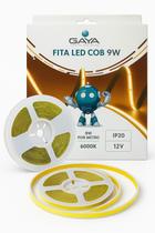 Fita cob 9w por metro 24v 4000k branco neutro 900 lumens metro 5m ip20 irc90 linha pro gaya gy1446 Fita cob 9w por metro 24v 4000k branco neutro 900 lumens metro 5m ip20 irc90 linha pro gaya gy1446