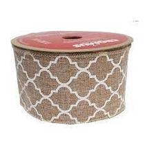 Fita Colmeia Natural Branca 6,3cm - 1 Unidade