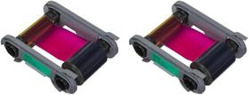 Fita colorida YMCKO 2 unidades para Evolis Primacy 2, 300 impressões Fita colorida YMCKO 2 unidades para Evolis Primacy 2, 300 impressões