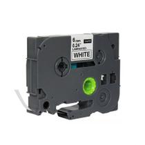 Fita Compatível Brother Tzc/tze-s-211 Branca 6mm