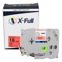 Fita Compatível Brother Tze-441 Vermelha 18Mm Fita Compatível Brother Tze-441 Vermelha 18Mm