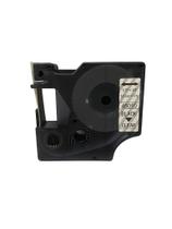 Fita Compatível Dymo D1 45010 Incolor Letra Preta 12mm