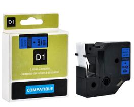 Fita Compatível Dymo D1 45806 Azul 19Mm