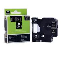 Fita Compatível P/ Rotulador Dymo 12mm D1 45021 Preta/branco Fita Compatível P/ Rotulador Dymo 12mm D1 45021 Preta/branco