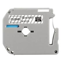 Fita Compatível Pt-70 Pt-80 Rotulador Brother -Transparente