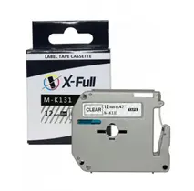 Fita Compatível Rotuladora Brother 12Mm Mk131 Pt-80 PT-M95