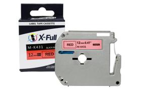 Fita Compatível Rotuladora Brother 12Mm Mk431 Pt-80 PT-M95